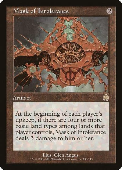 Mask of Intolerance [Foil]