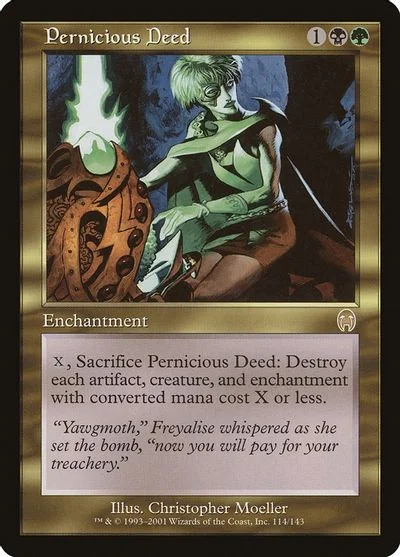 Pernicious Deed [Foil] #114