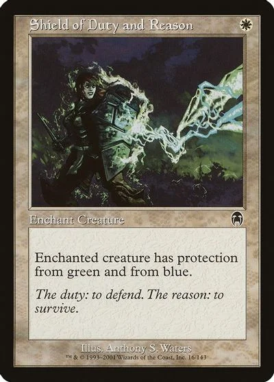 Shield of Duty and Reason [Foil]