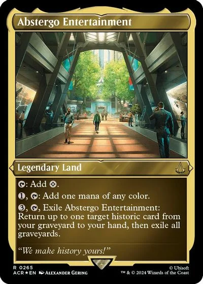 Abstergo Entertainment [Etched Foil] #265