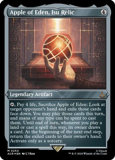 Apple of Eden, Isu Relic [Etched Foil] #254