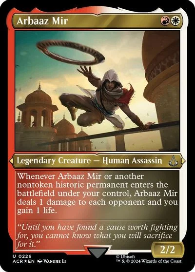 Arbaaz Mir [Etched Foil] #226