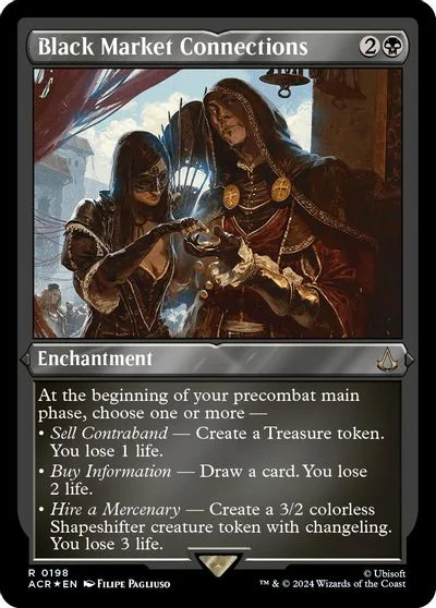Black Market Connections [Etched Foil] #198