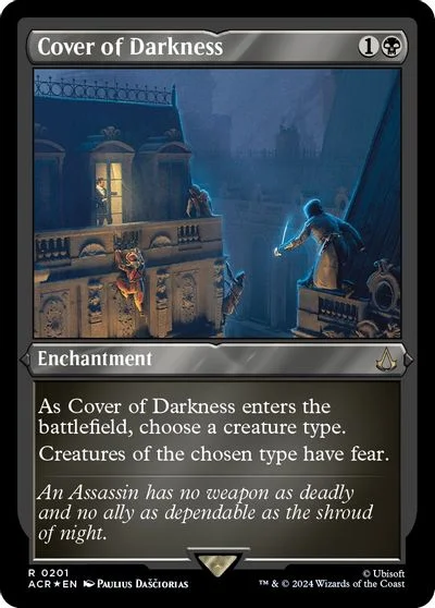 Cover of Darkness [Etched Foil] #201