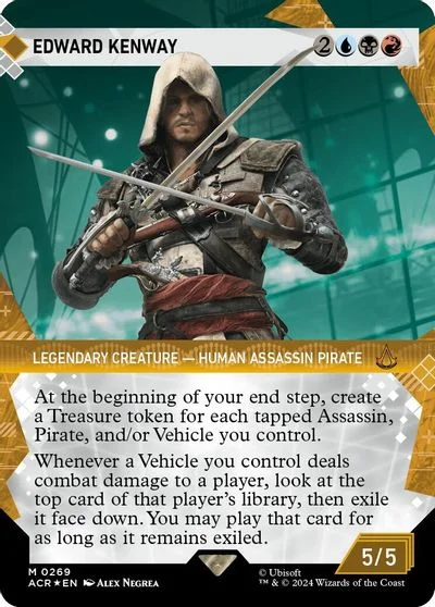 Edward Kenway [Textured Foil] #269