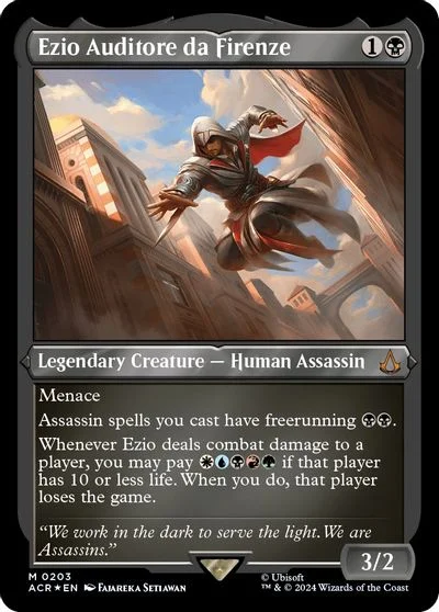 Ezio Auditore da Firenze [Etched Foil] #203
