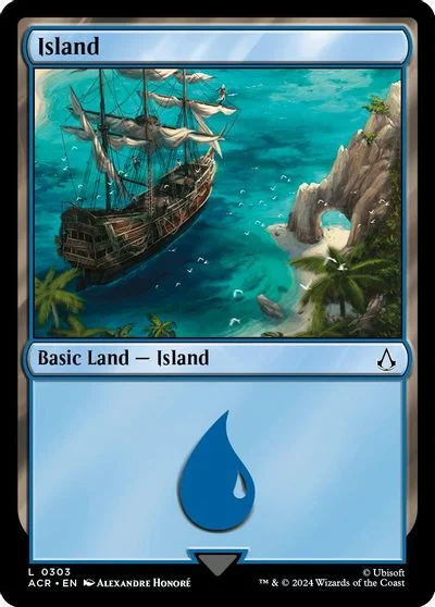 Island [Foil] #303