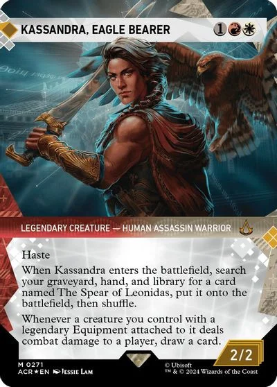 Kassandra, Eagle Bearer [Textured Foil] #271
