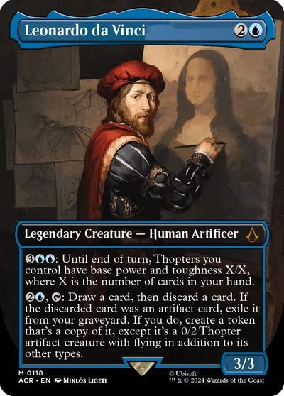 Leonardo da Vinci [Foil] #118