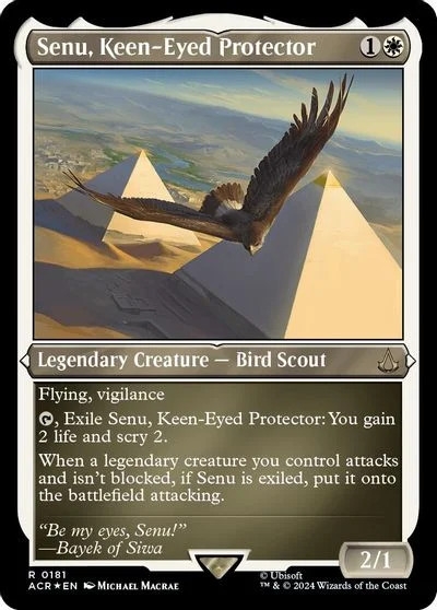 Senu, Keen-Eyed Protector [Etched Foil] #181