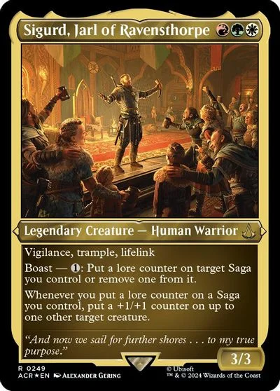 Sigurd, Jarl of Ravensthorpe [Etched Foil] #249