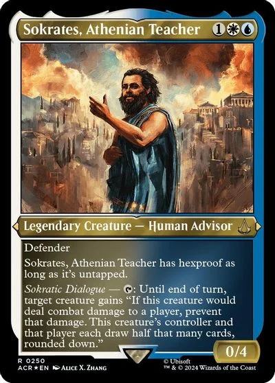 Sokrates, Athenian Teacher [Etched Foil] #250