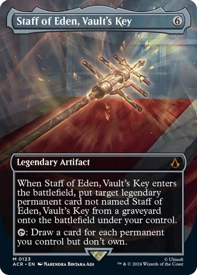 Staff of Eden, Vault's Key [Foil] #123