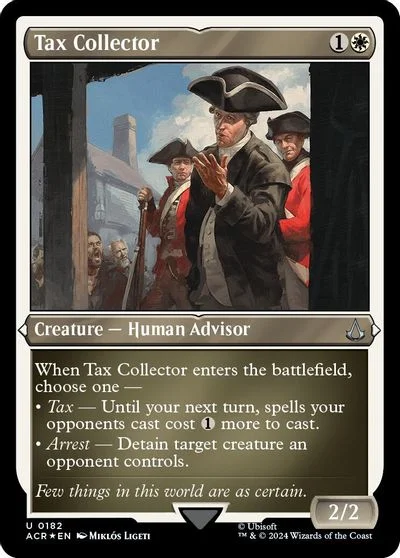 Tax Collector [Etched Foil] #182