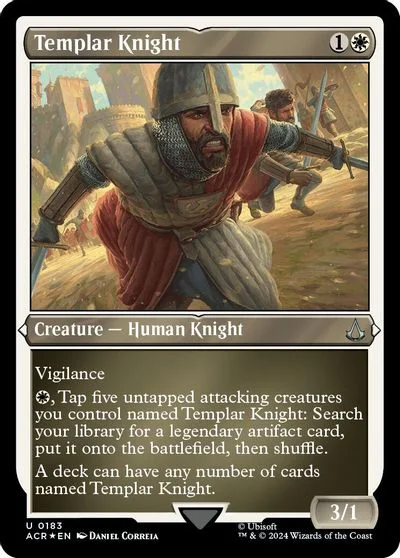 Templar Knight [Etched Foil] #183