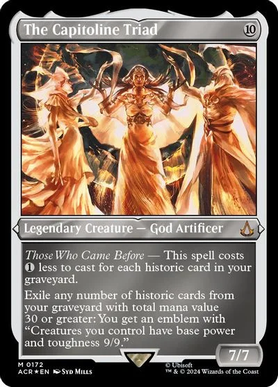 The Capitoline Triad [Etched Foil] #172