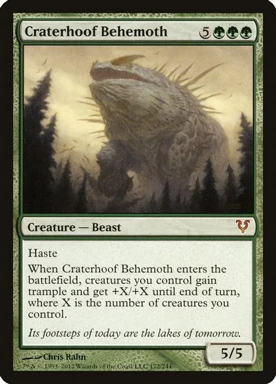 Craterhoof Behemoth [Foil]