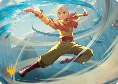Aang, Swift Savior [Gold-Stamped Planeswalker Symbol] #20