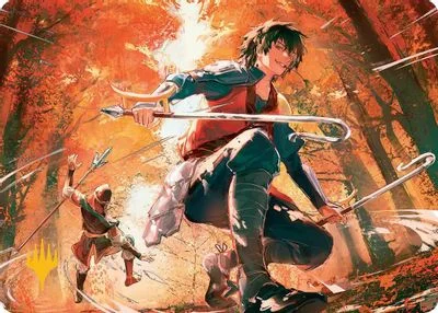 Jet, Rebel Leader [Gold-Stamped Planeswalker Symbol] #26