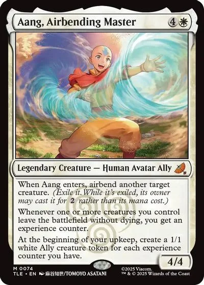 Aang, Airbending Master #74