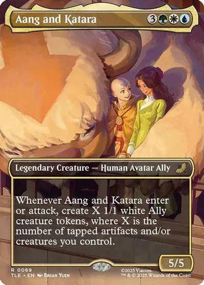 Aang and Katara [Borderless] #69