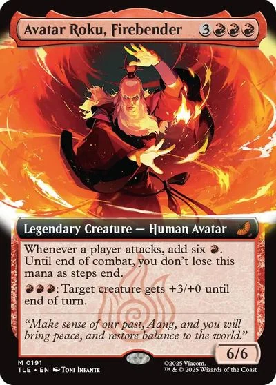 Avatar Roku, Firebender [Extended Art] #191