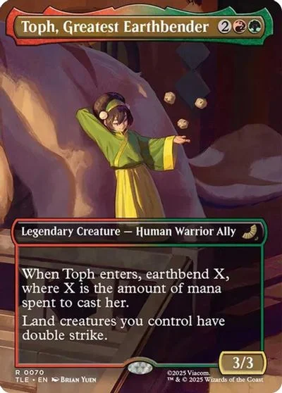 Toph, Greatest Earthbender [Borderless] #70