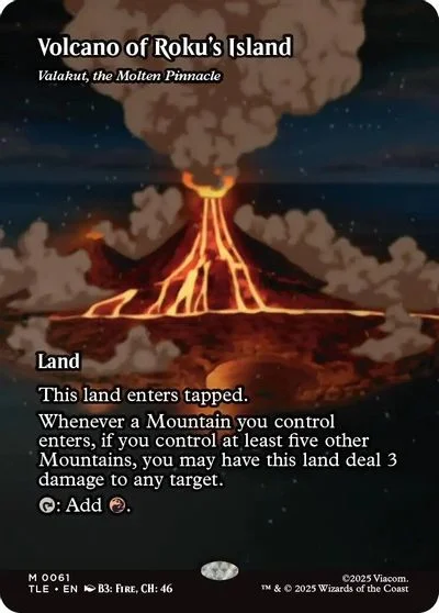 Volcano of Roku's Island - Valakut, the Molten Pinnacle #61