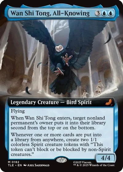 Wan Shi Tong, All-Knowing [Extended Art Foil] #182