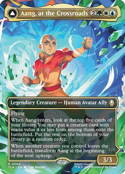 Aang, at the Crossroads [Borderless] #304