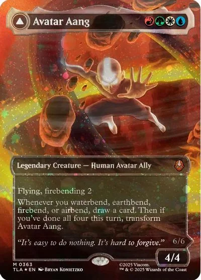 Avatar Aang [Raised Foil] #363