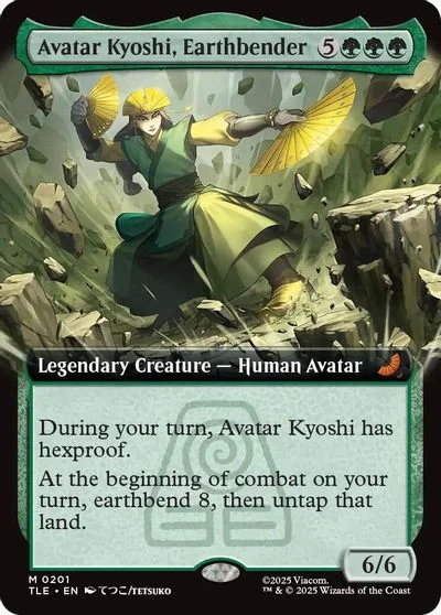 Avatar Kyoshi, Earthbender [Extended Art Foil] #201