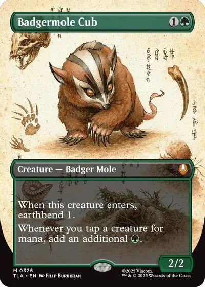 Badgermole Cub [Borderless Foil] #326
