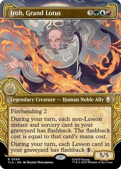 Iroh, Grand Lotus [Showcase Foil] #349
