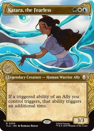 Katara, The Fearless [Showcase Foil] #350