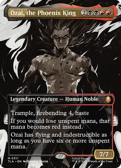 Ozai, the Phoenix King [Borderless Foil] #311