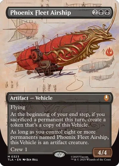 Phoenix Fleet Airship [Borderless] #323