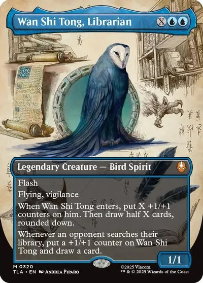 Wan Shi Tong, Librarian [Borderless Foil] #320