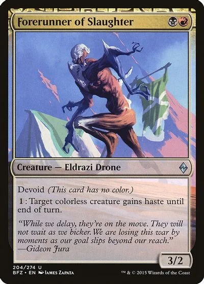 Forerunner of Slaughter [Foil] #204