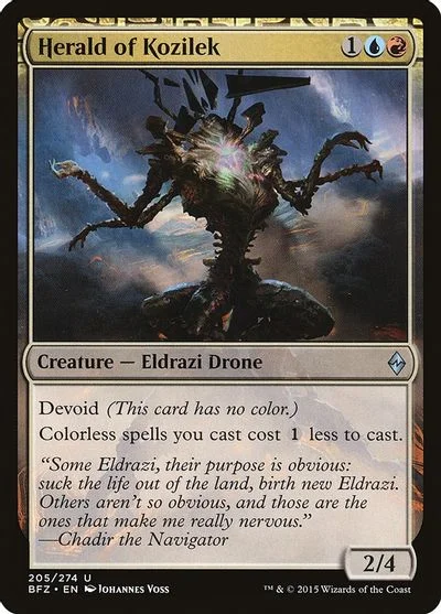 Herald of Kozilek [Foil] #205