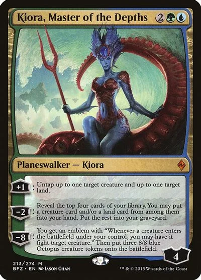 Kiora, Master of the Depths [Foil] #213