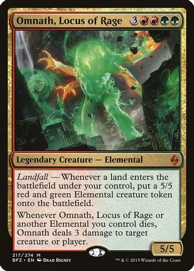 Omnath, Locus of Rage [Foil] #217