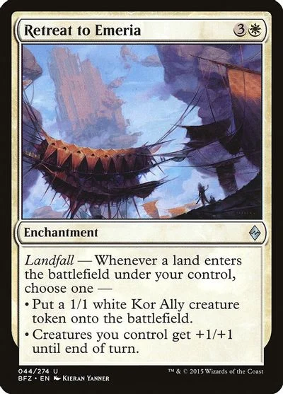 Retreat to Emeria [Foil] #44