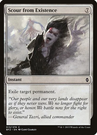 Scour from Existence [Foil] #13