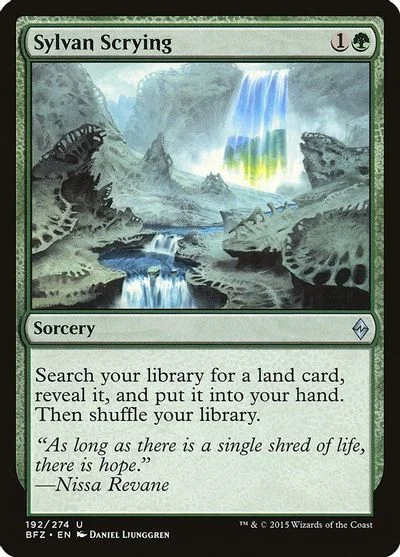 Sylvan Scrying [Foil] #192