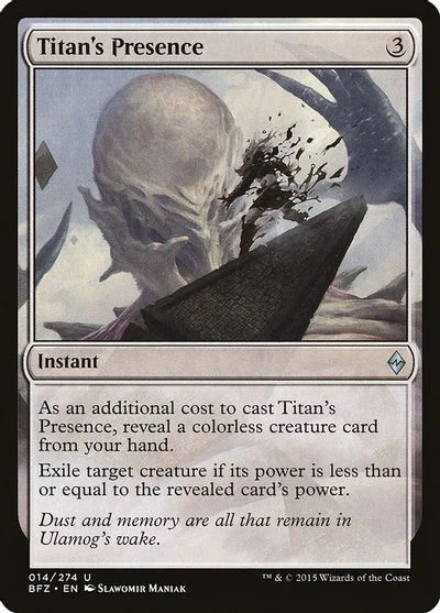 Titan's Presence [Foil] #14
