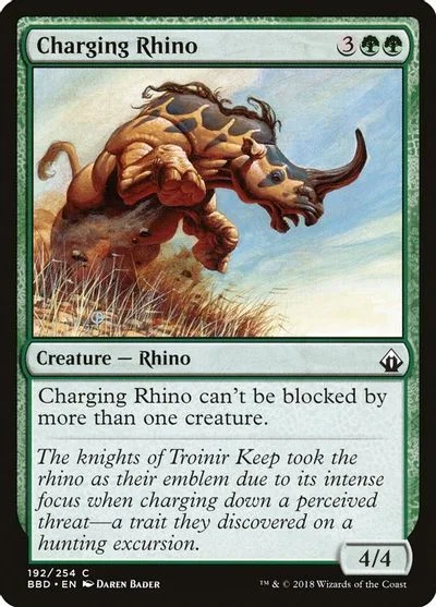 Charging Rhino [Foil]