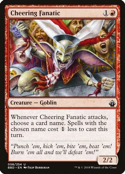Cheering Fanatic [Foil]