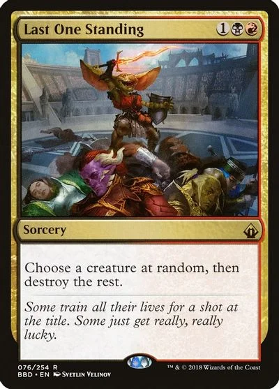 Last One Standing [Foil]