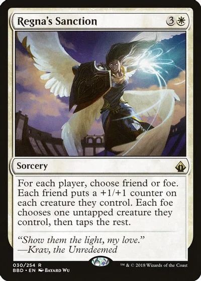 Regna's Sanction [Foil]